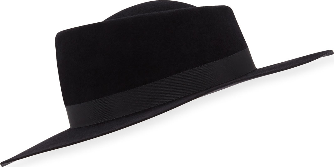 Gladys Tamez Millinery Audrey Wide Felt Hat