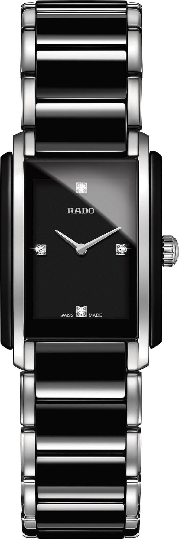 Rado Integral Diamonds Tank Bracelet Watch, 22mm x 33mm