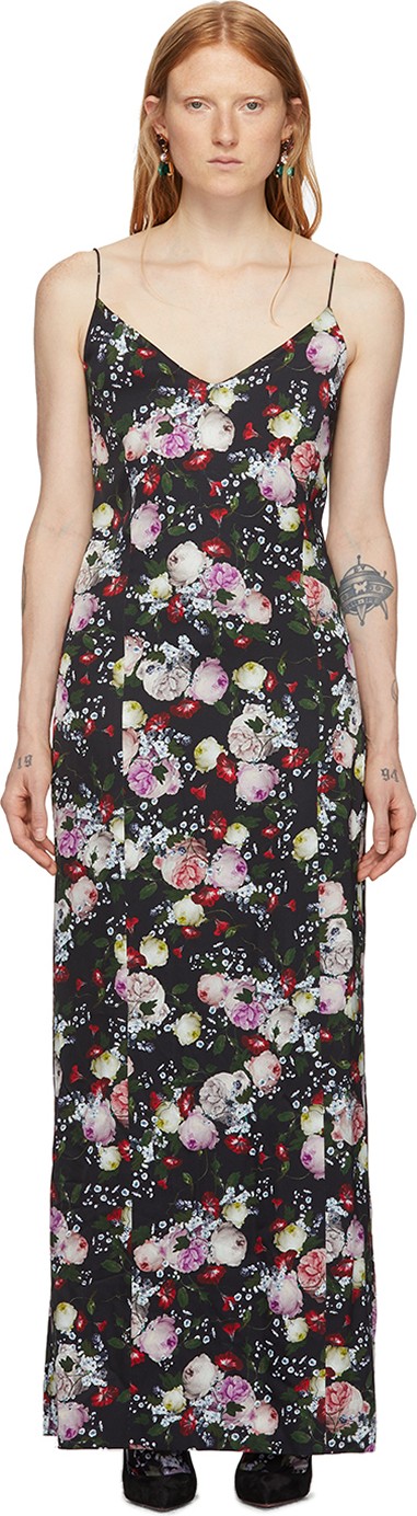 Erdem Black Aspen Dress