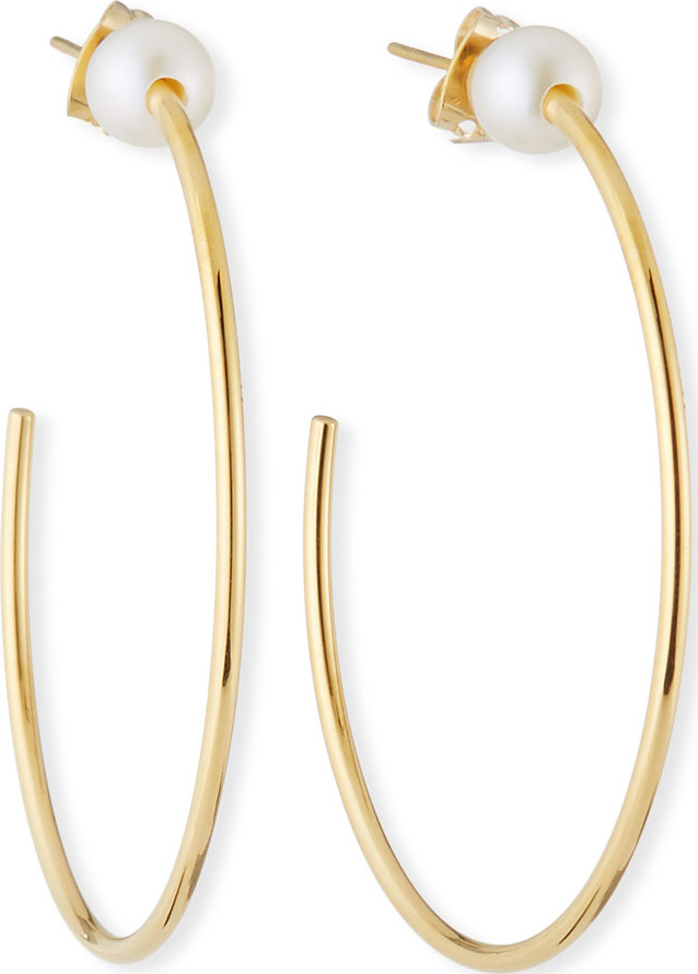 Vita Fede Sfera Pearl Hoop Earrings