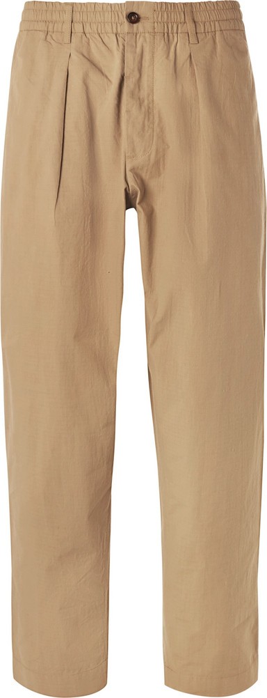 Universal Works Pleated Cotton-Ripstop Trousers