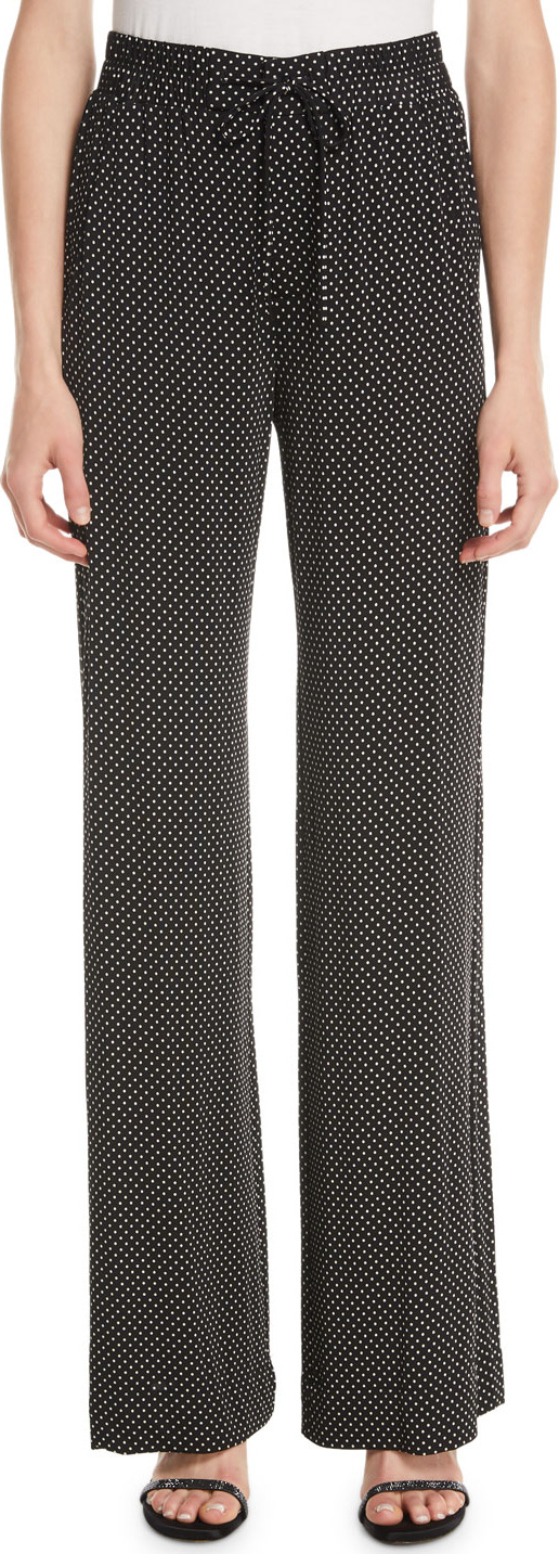 Nanette Lepore Pure Dot Jersey Pull-On Pants