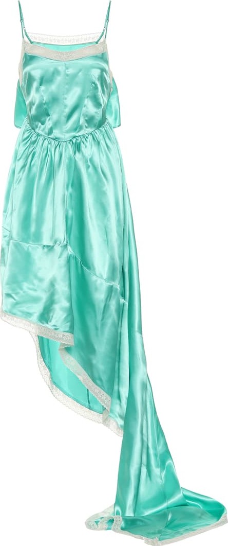 MM6 Maison Margiela Satin slip dress