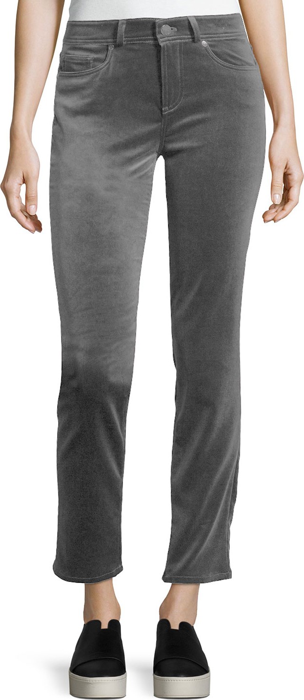 Loro Piana Mathias Velveteen Skinny Jeans