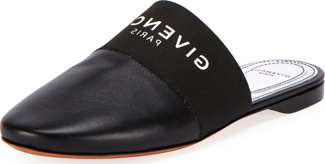 Givenchy Bedford Logo Mule Slide
