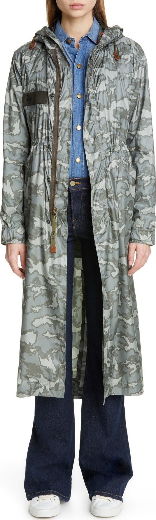 Mr&Mrs Italy Camouflage Raincoat