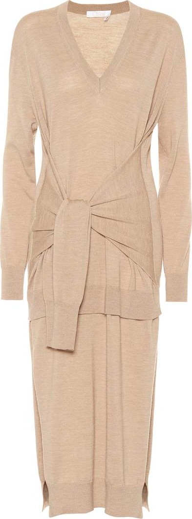 Chloe Wool midi dress