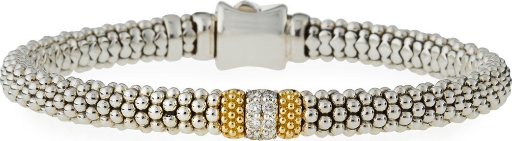 LAGOS Diamond Lux Small Station Bracelet