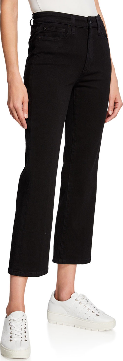 Joe's Jeans The Callie High-Rise Cropped Boot-Cut Jeans