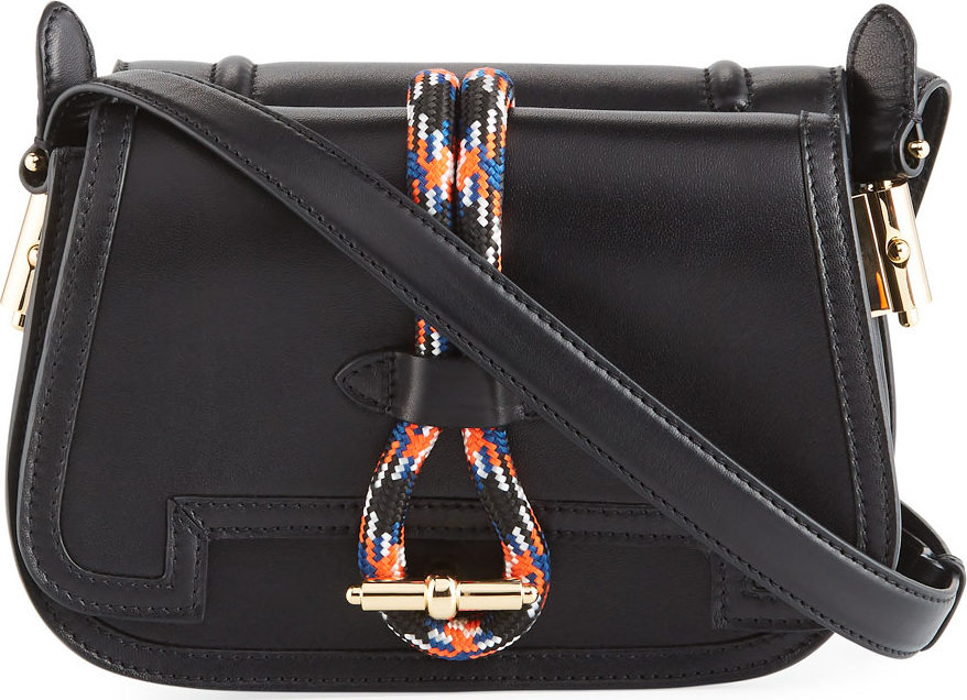 Carven Leather Rope Saddle Bag