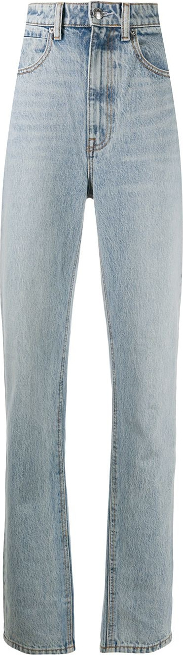 T By Alexander Wang - Straight-leg boyfriend jeans T By Alexander Wang - Straight-leg boyfriend jeans