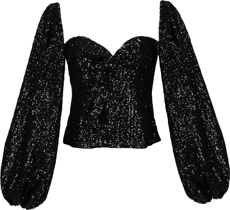 Attico Sequined blouse