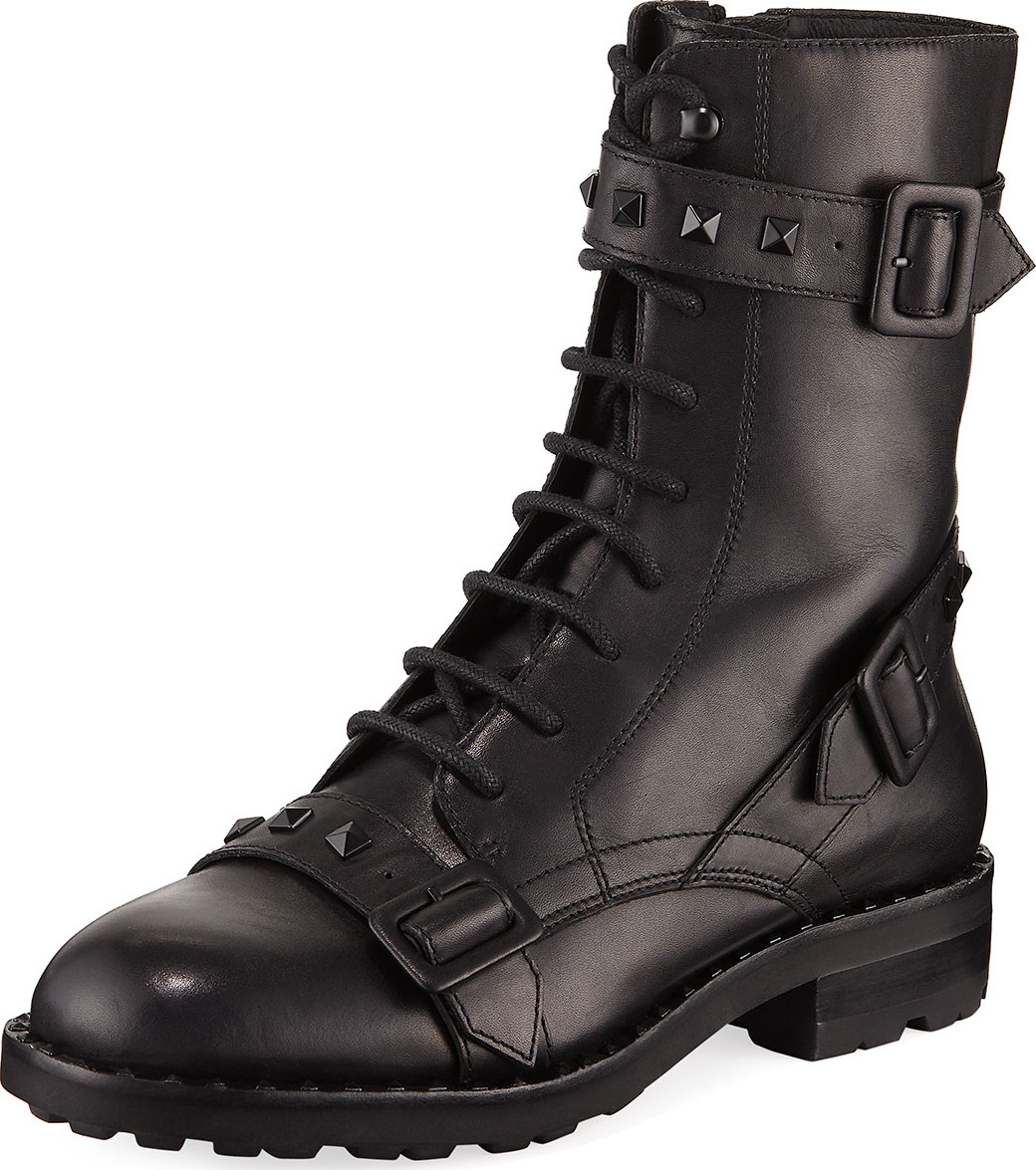 ASH Witch Studded Leather Boot
