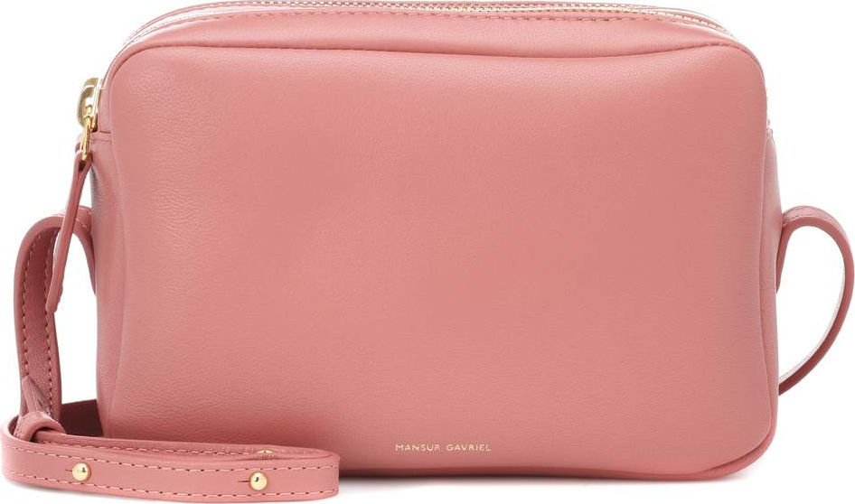 Mansur Gavriel Double Zip leather crossbody bag