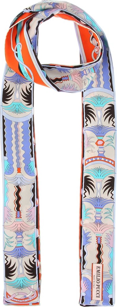 Emilio Pucci Printed silk scarf