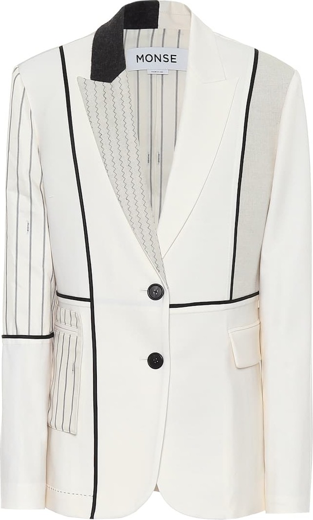 Monse Inside Out Patchwork blazer Monse Inside Out Patchwork blazer