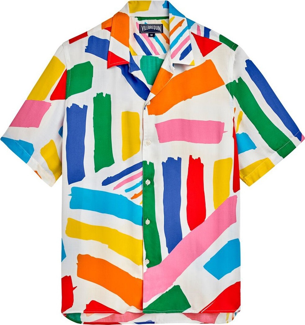 Vilebrequin Vilebrequin x Jean Charles de Castelbajac multicolor short sleeve shirt