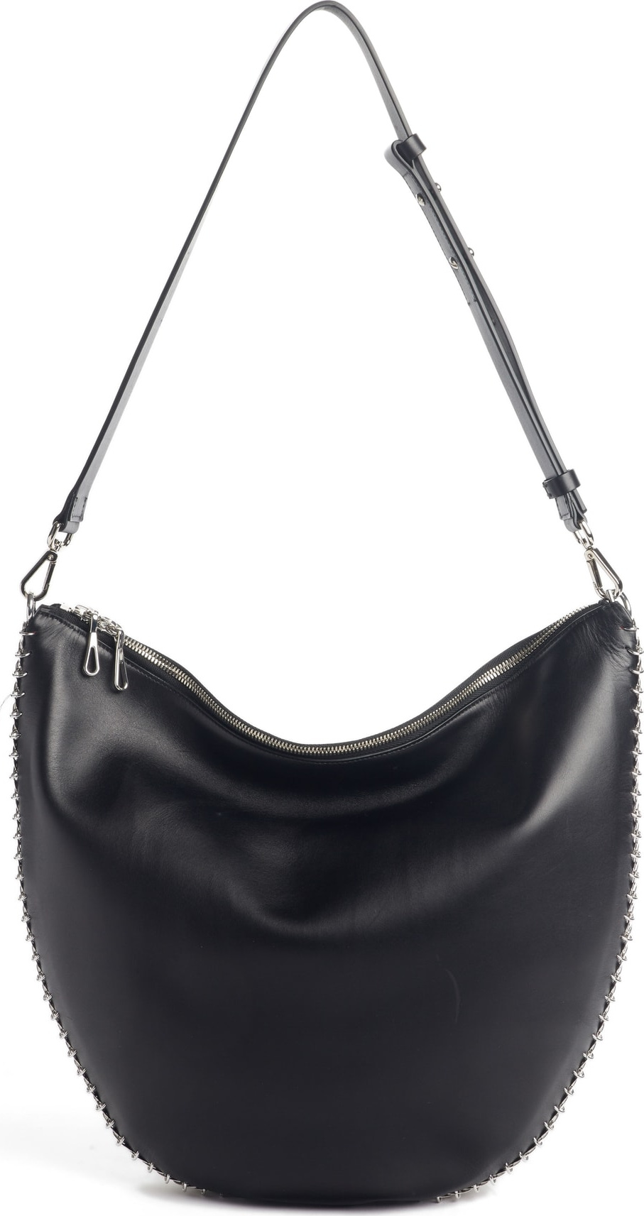 Paco Rabanne Calfskin Leather Hobo