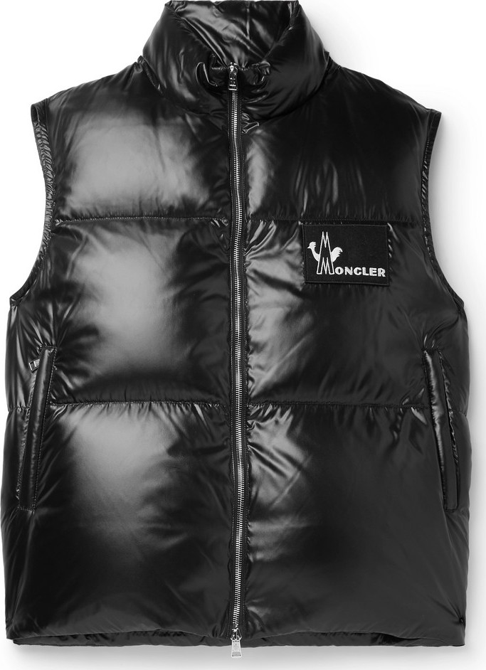 Moncler Banker Slim-Fit Quilted Shell Down Gilet