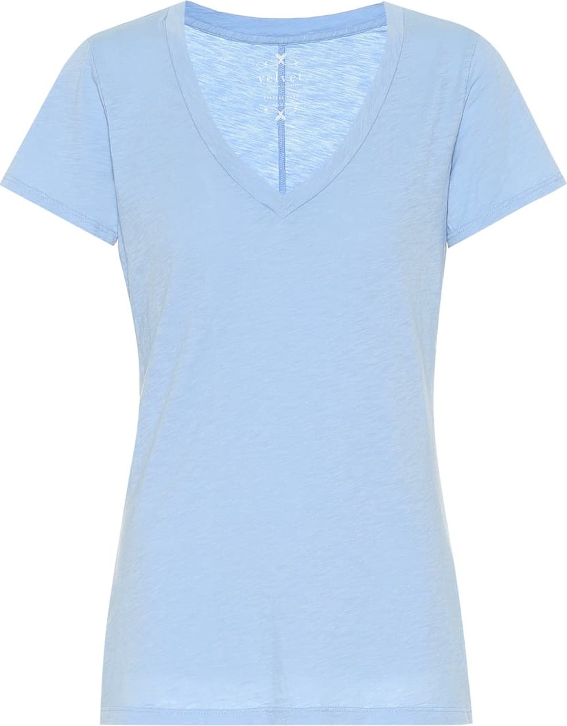 Velvet By Graham & Spencer Lilith cotton T-shirt