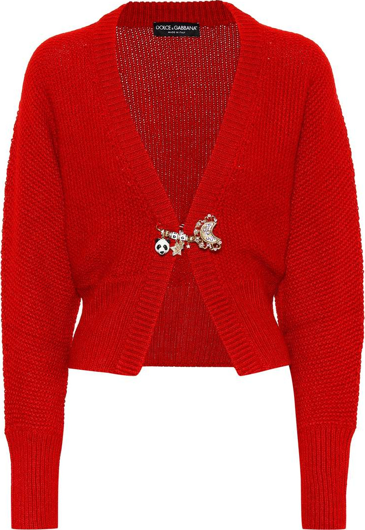 Dolce & Gabbana Alpaca and wool-blend cardigan