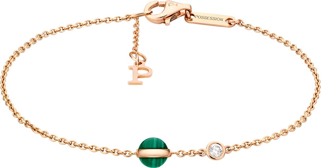 Piaget Possession Malachite & Diamond Station Bracelet