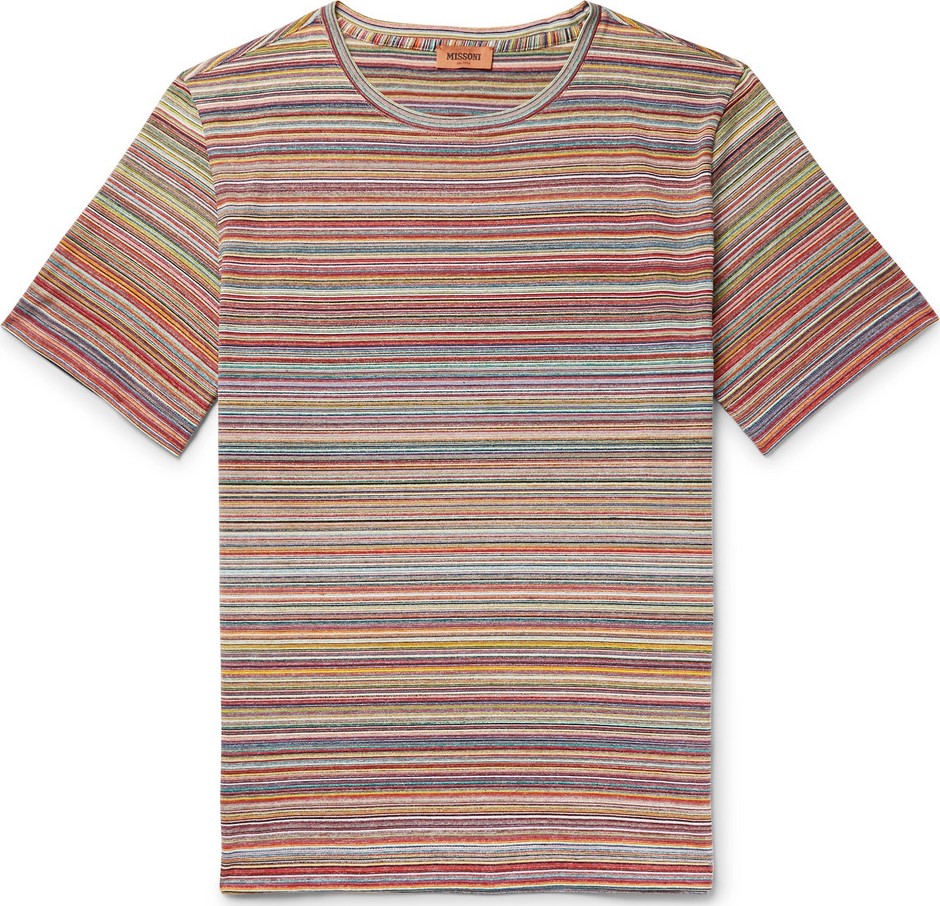 Missoni Space-Dyed Cotton-Jersey T-Shirt