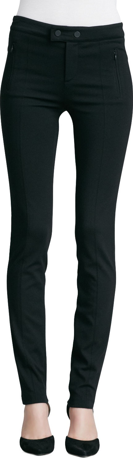 Vince Fitted Slim Twill Pants