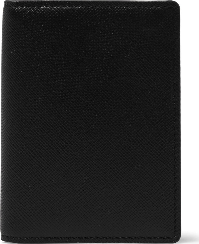 Common Projects Cross-Grain Leather Bifold Cardholder