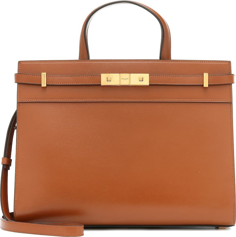 Saint Laurent Manhattan Small leather tote
