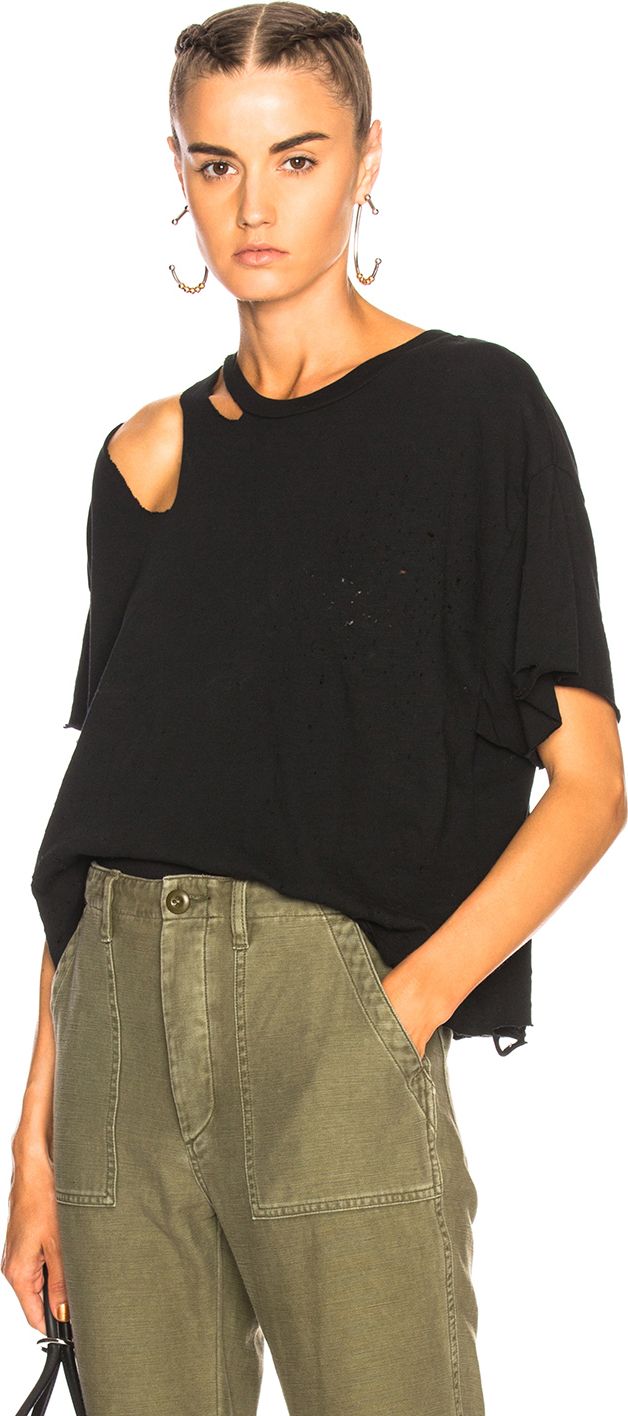 Amiri Oversize Slash Tee