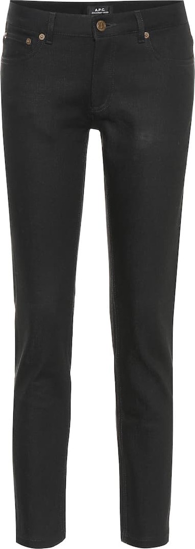 A.P.C. Etroit Court low-rise straight jeans