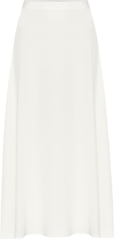 Co Stretch-crêpe midi skirt