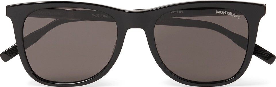 Montblanc Square-Frame Acetate Sunglasses
