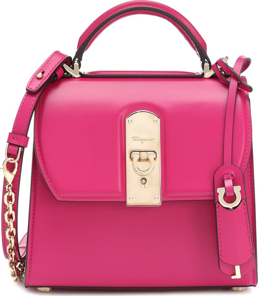 Salvatore Ferragamo BOXYZ Small leather tote