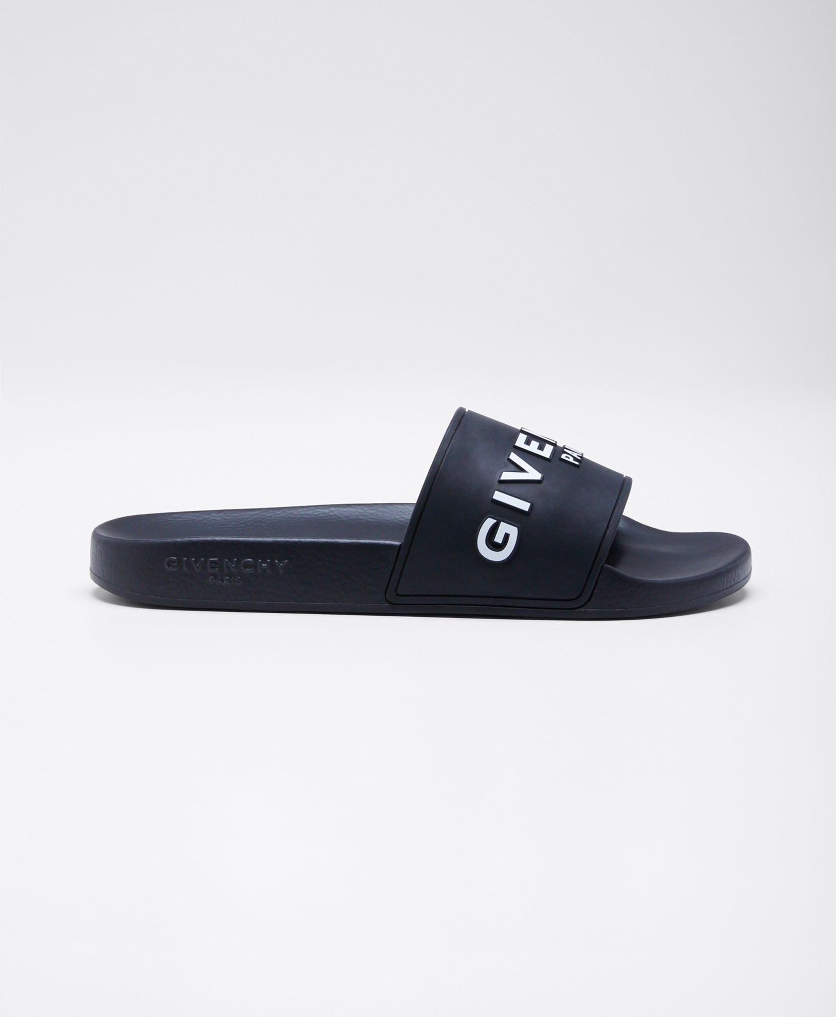 Givenchy Logo Rubber Sandal Slide