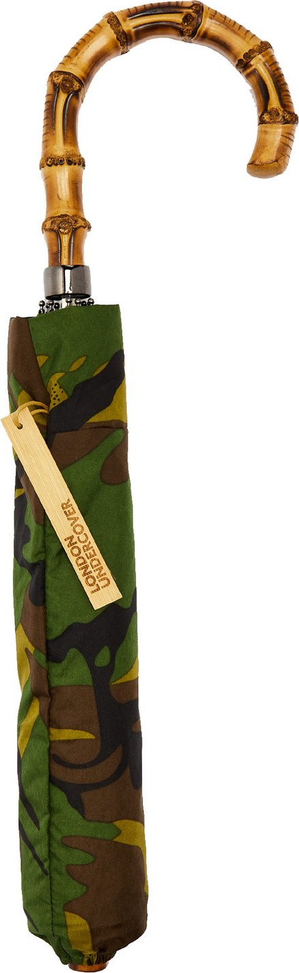 London Undercover Whangee-handle telescopic umbrella