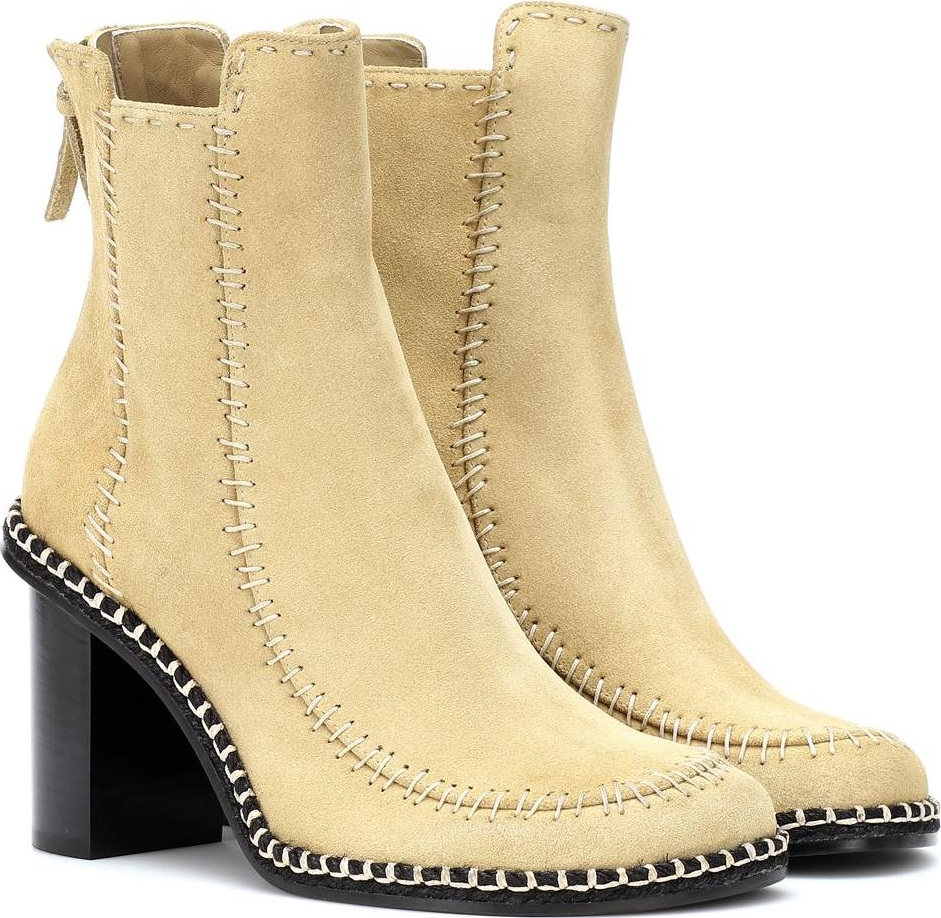 J.W.Anderson Scare Crow suede ankle boots