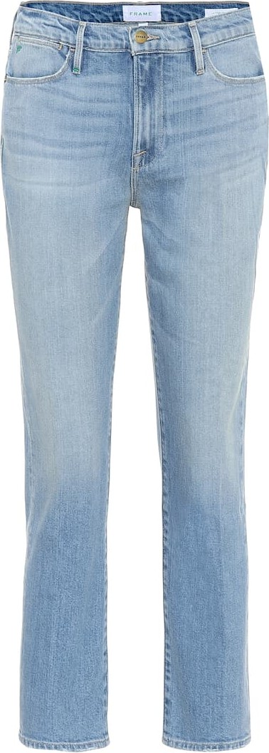 FRAME DENIM Le High Straight high-rise jeans