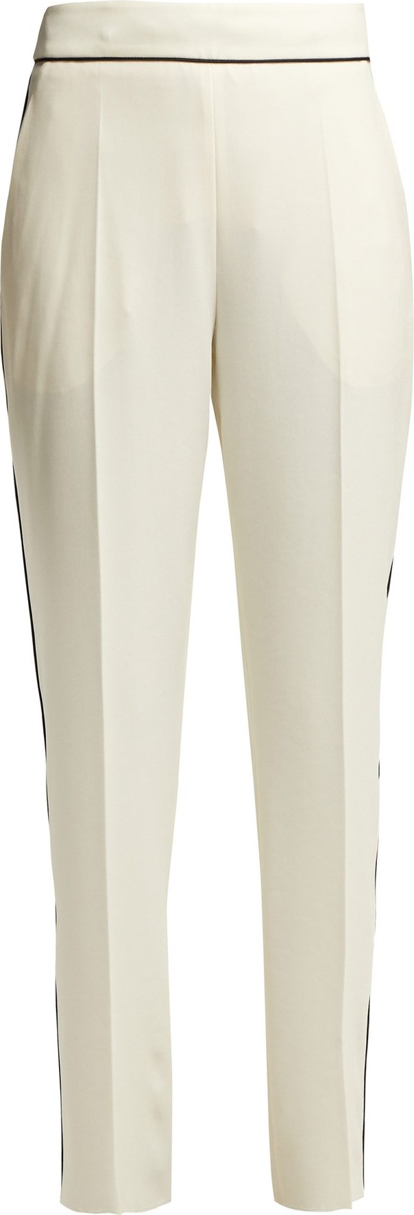 Etro High-rise crepe trousers