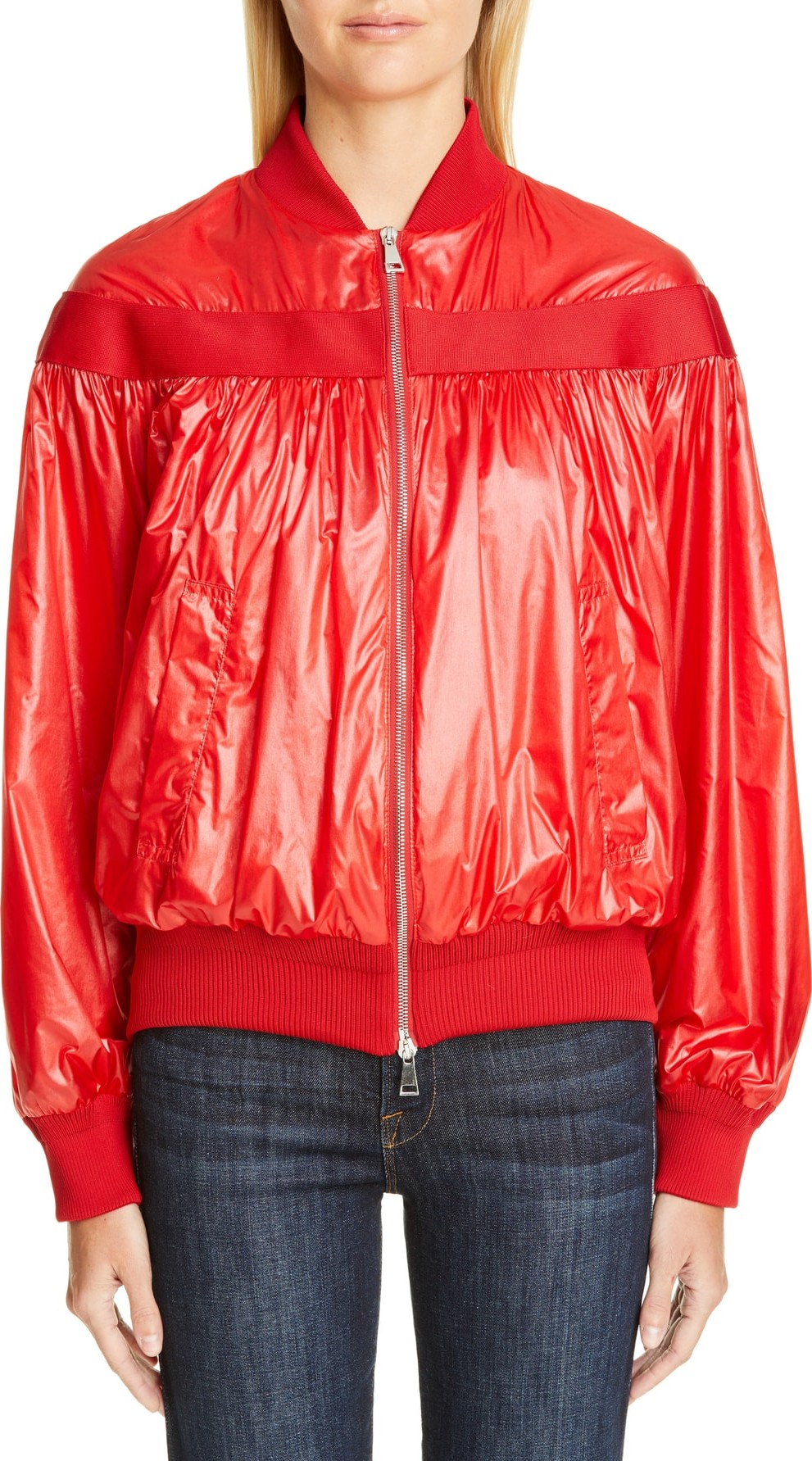 Moncler Genius by Moncler Nassau Laqué Bomber Jacket