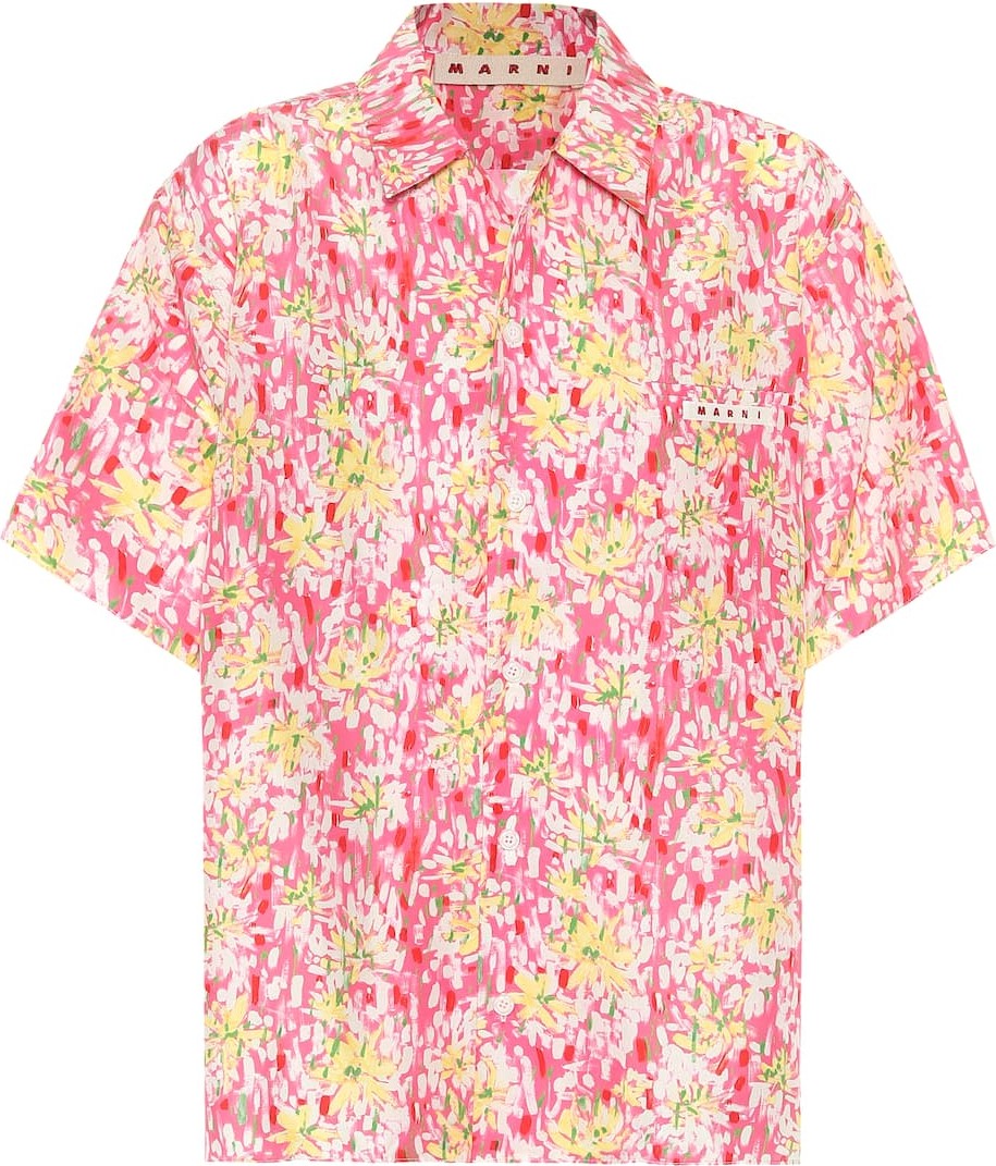 Marni Floral silk shirt