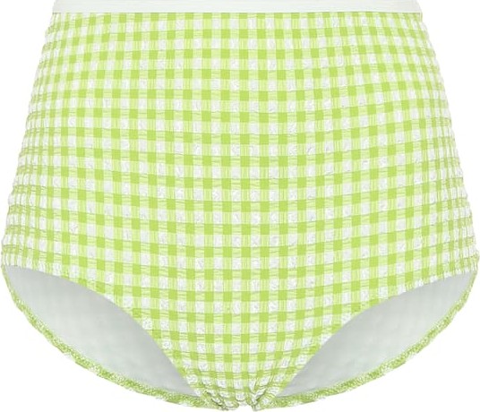 Solid & Striped Exclusive to Mytheresa – The Brigitte gingham bikini bottoms