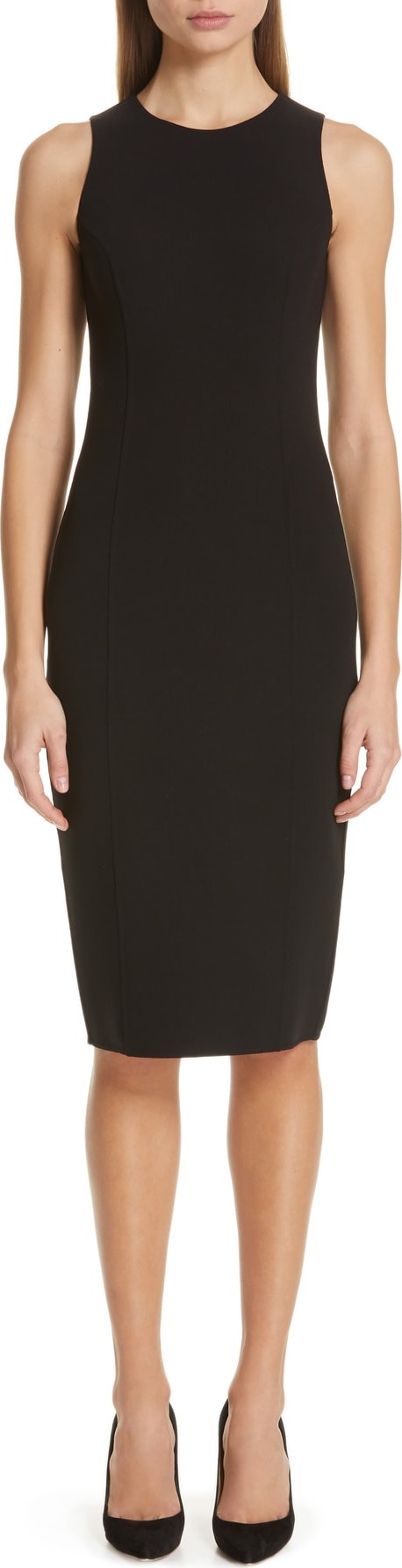 Michael Kors Stretch Wool Crepe Sheath Dress Michael Kors Stretch Wool Crepe Sheath Dress
