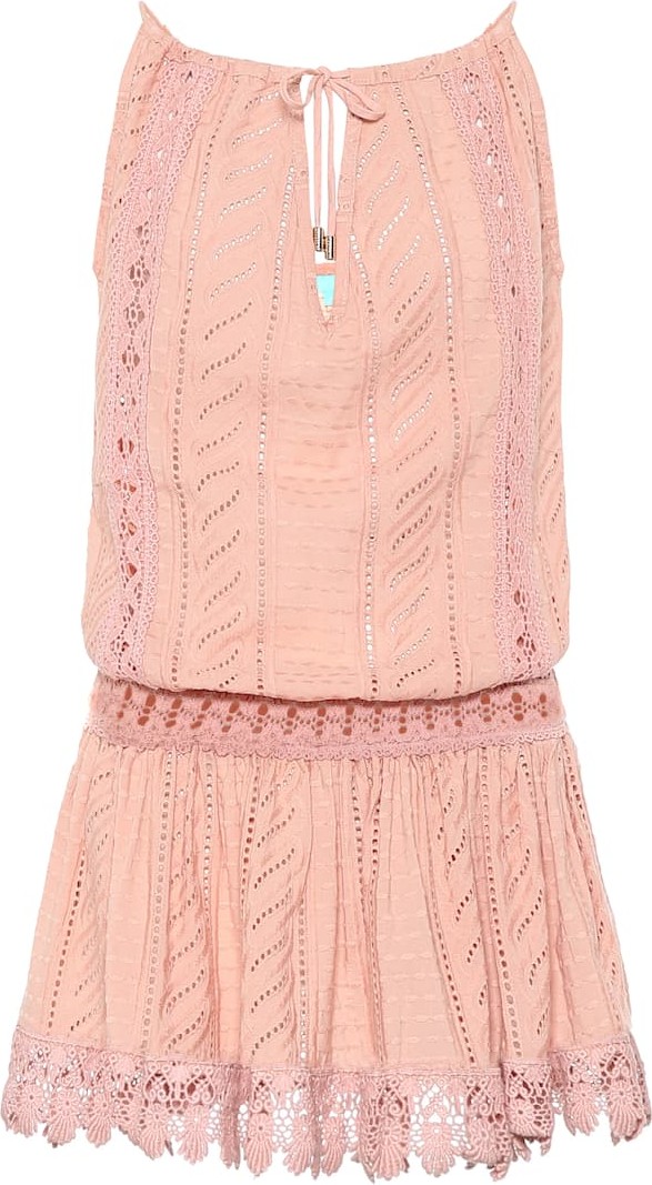 Melissa Odabash Chelsea cotton minidress