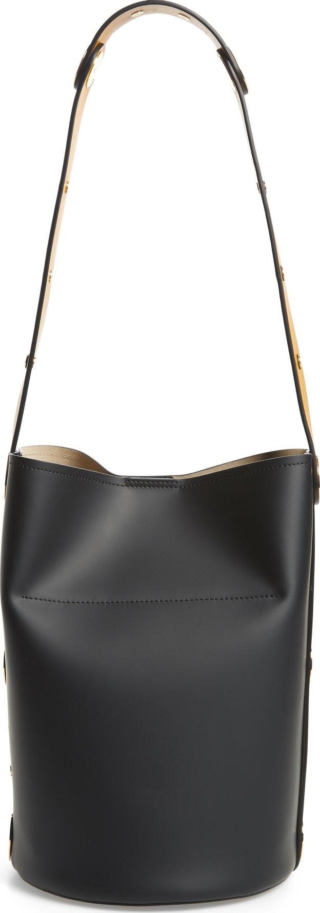 Marni Punch Leather Bucket Bag