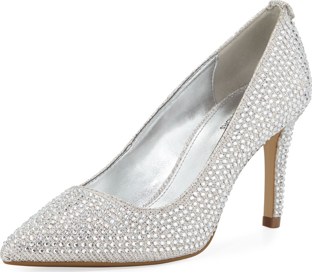 MICHAEL MICHAEL KORS Dorothy Crystal-Embellished Pumps