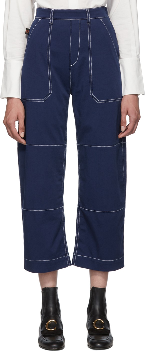 Chloe Blue Light Denim Boyfriend Jeans