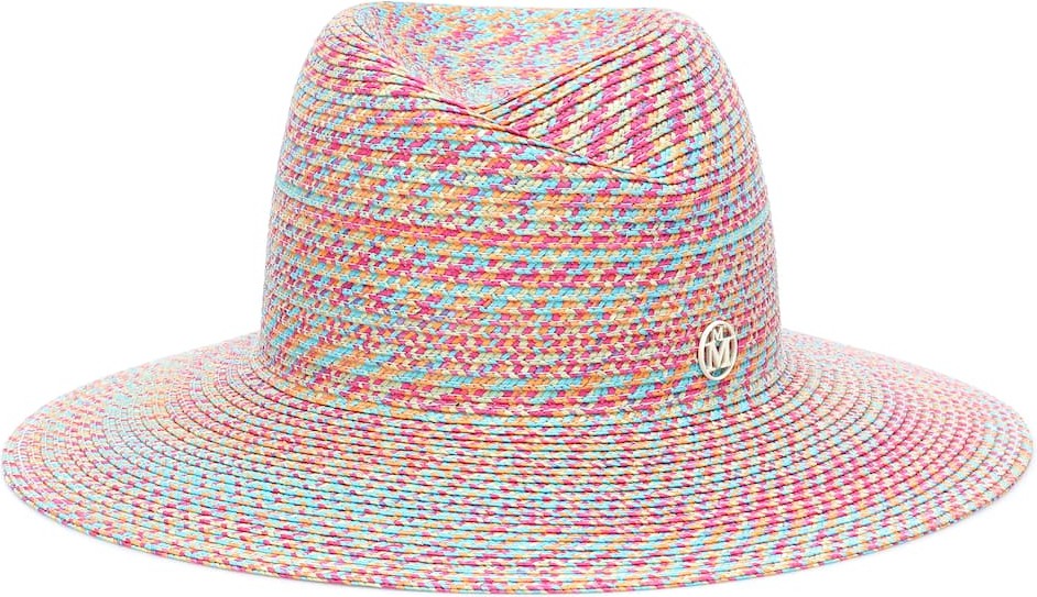 Maison Michel Virginie straw fedora hat