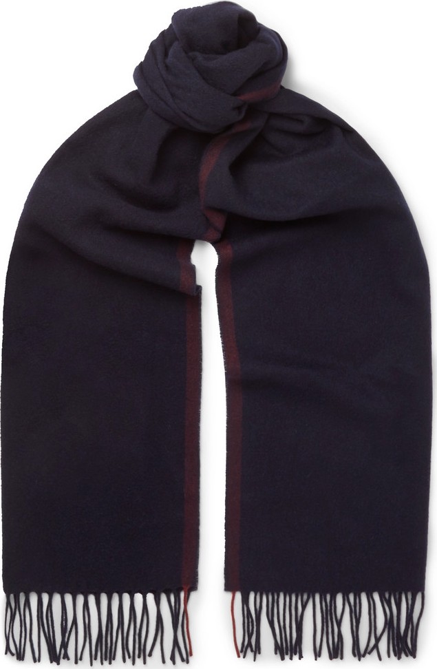 Brunello Cucinelli Fringed Cashmere Scarf